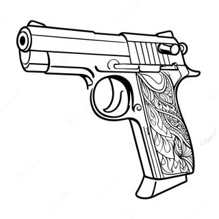 Pistolet Pages À Colorier