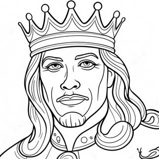 Page A Colorier King Von 10840-8606