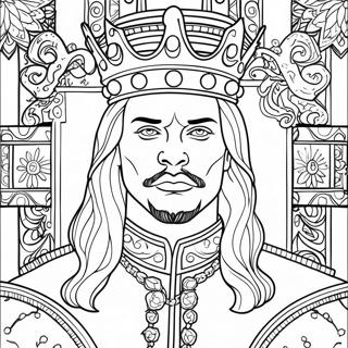 Page A Colorier King Von 10840-8608