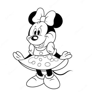 Minnie Mouse Pages À Colorier