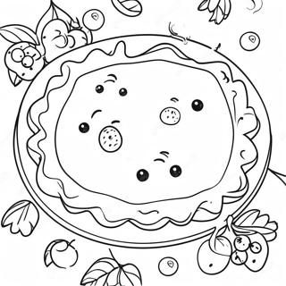 Page A Colorier De Tarte Aux Fruits 11241-8810