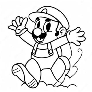 Nouveau Film Super Mario Bros Pages À Colorier