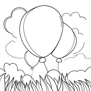 Page A Colorier De Ballons Colores 12080-9470