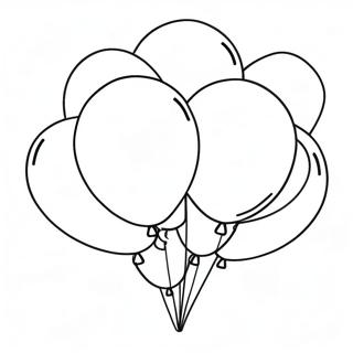 Page A Colorier De Ballons Colores 12080-9471