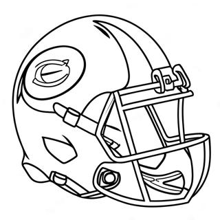 Page A Colorier De Casque De Football 12170-9544