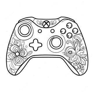 Page A Colorier Manette Xbox 12880-10109