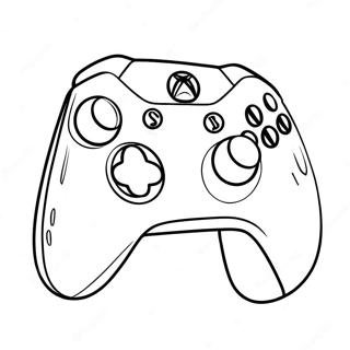 Page A Colorier Manette Xbox 12880-10112