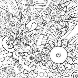 Page A Colorier Motifs Art Pop Vibrants 13231-10390