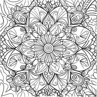 Motifs Géométriques Pages À Colorier