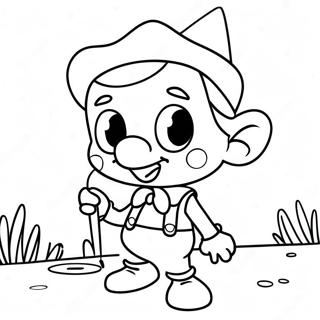 Pinocchio Pages À Colorier