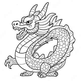 Page A Colorier Dragon Chinois 14360-11287