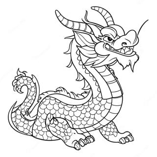 Page A Colorier Dragon Chinois 14360-11288