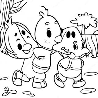 Page A Colorier Backyardigans 14660-11534