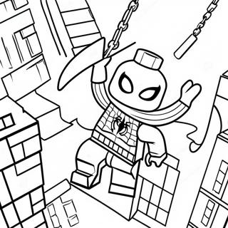 Spiderman Lego Pages À Colorier