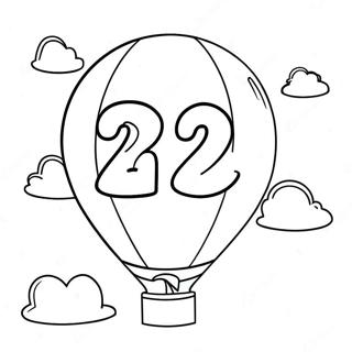 Page A Colorier Ballon Celebratoire De La Promotion 2024 15271-12059