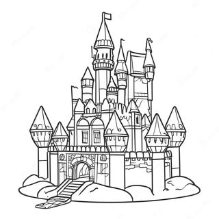 Page A Colorier Chateau Lego Colore 15351-12090