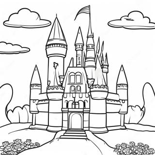 Page A Colorier Chateau Lego Colore 15351-12092