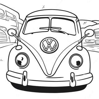 Page A Colorier Volkswagen 16050-58722