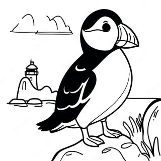 Page A Colorier Puffin Rock 16570-13063