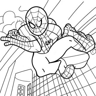 Page A Colorier Spiderman Far From Home 19122-15106