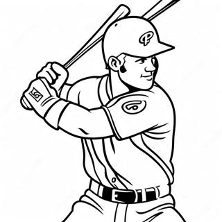 Page A Colorier De Bryce Harper Avec Une Batte 21233-16777