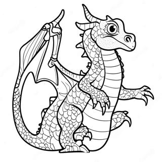 Page A Colorier Dragon Deau 22872-18065