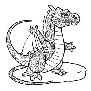 Page A Colorier Dragon Deau 22872-18066