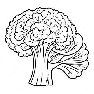 Page A Colorier Brocoli 23142-18257