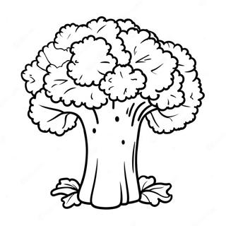 Page A Colorier Brocoli 23142-18260