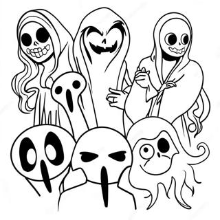 Page A Colorier De Personnages Creepypasta 25662-20279