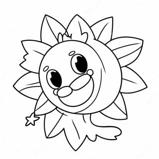 Page A Colorier Chibi Du Soleil Et De La Lune Fnaf 26865-21237