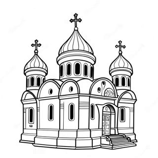 Page A Colorier Eglise Orthodoxe 27214-21516