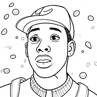 Page A Colorier De Tyler The Creator 27974-22097