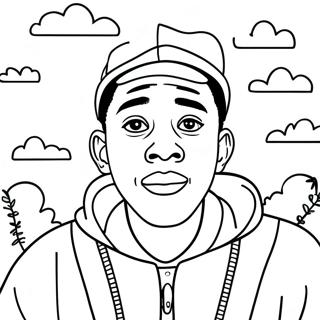 Page A Colorier De Tyler The Creator 27974-22098