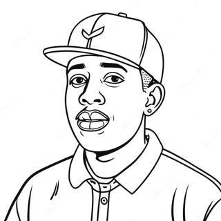 Page A Colorier De Tyler The Creator 27974-22099