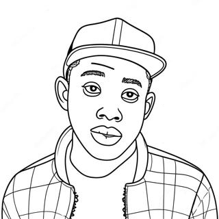 Page A Colorier De Tyler The Creator 27974-22100