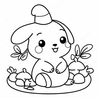 Pompompurin Pages À Colorier