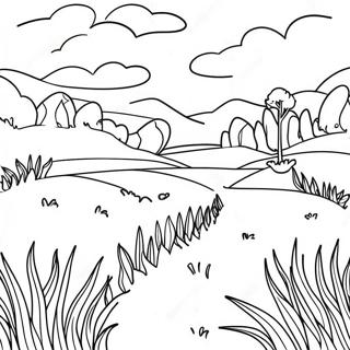 Page A Colorier Paysage De Kentucky Bluegrass 28194-22274