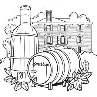 Page A Colorier Distillerie De Bourbon 28195-22284