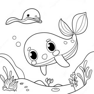 Page A Colorier De Baleine Mignonne 28814-22768