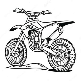 Page A Colorier Moto Tout Terrain 290-229