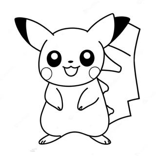 Page A Colorier De Pikachu Charmant De Pokemon Go 29225-23085