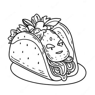 Dessin A Colorier De Taco 2930-2336