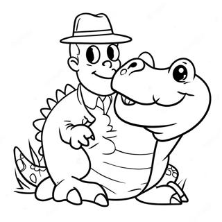 Gator De Montgomery Pages À Colorier