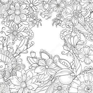 Page A Colorier Fantasy Florale De Johanna Basford 30685-24261