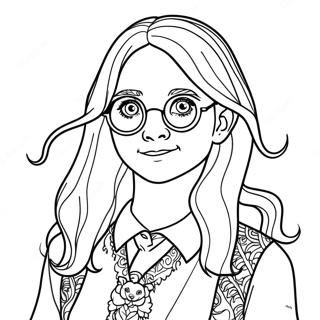 Page A Colorier De Luna Lovegood 31054-24553