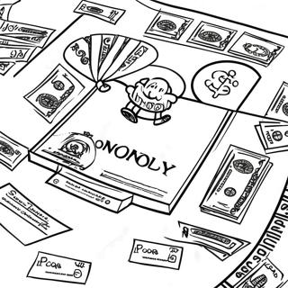 Page A Colorier De Largent Monopoly 32354-25569