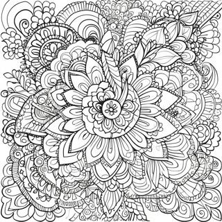 Page A Colorier De Motif Mandala Complexe 32774-25907