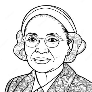 Page A Colorier Inspirante De Rosa Parks 33583-26554