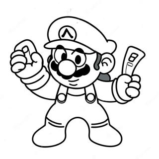 Page A Colorier Nintendo 34723-58808